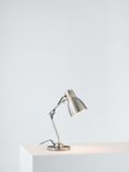 John Lewis ANYDAY Tony Desk Lamp, Satin Nickel