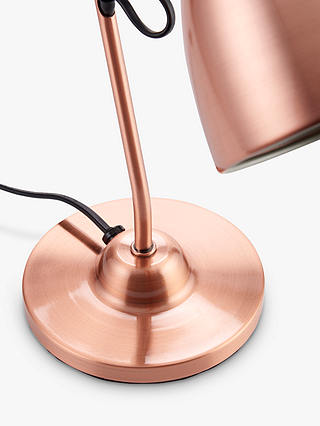 ANYDAY John Lewis & Partners Tony Desk Lamp, Copper