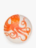 BlissHome Creatures Octopus Pasta Bowl, 24.5cm, Orange