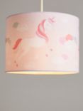 little home at John Lewis Magical Unicorn Lampshade, Pink