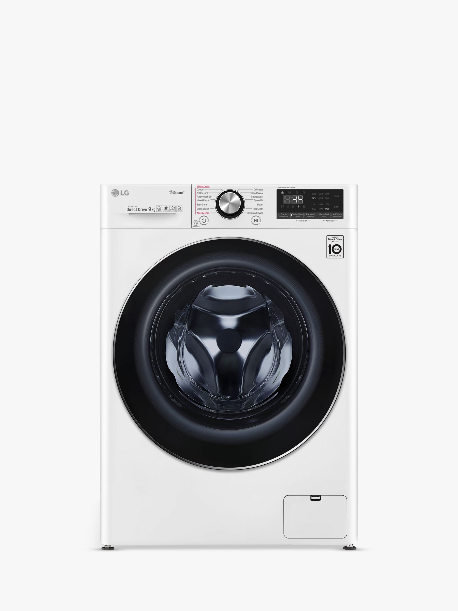 LG F4V909WTS Freestanding Washing Machine review