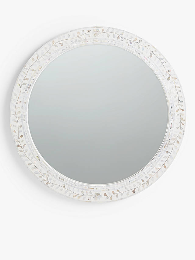 John Lewis Partners Mother Of Pearl, Round Mother Of Pearl Mirror