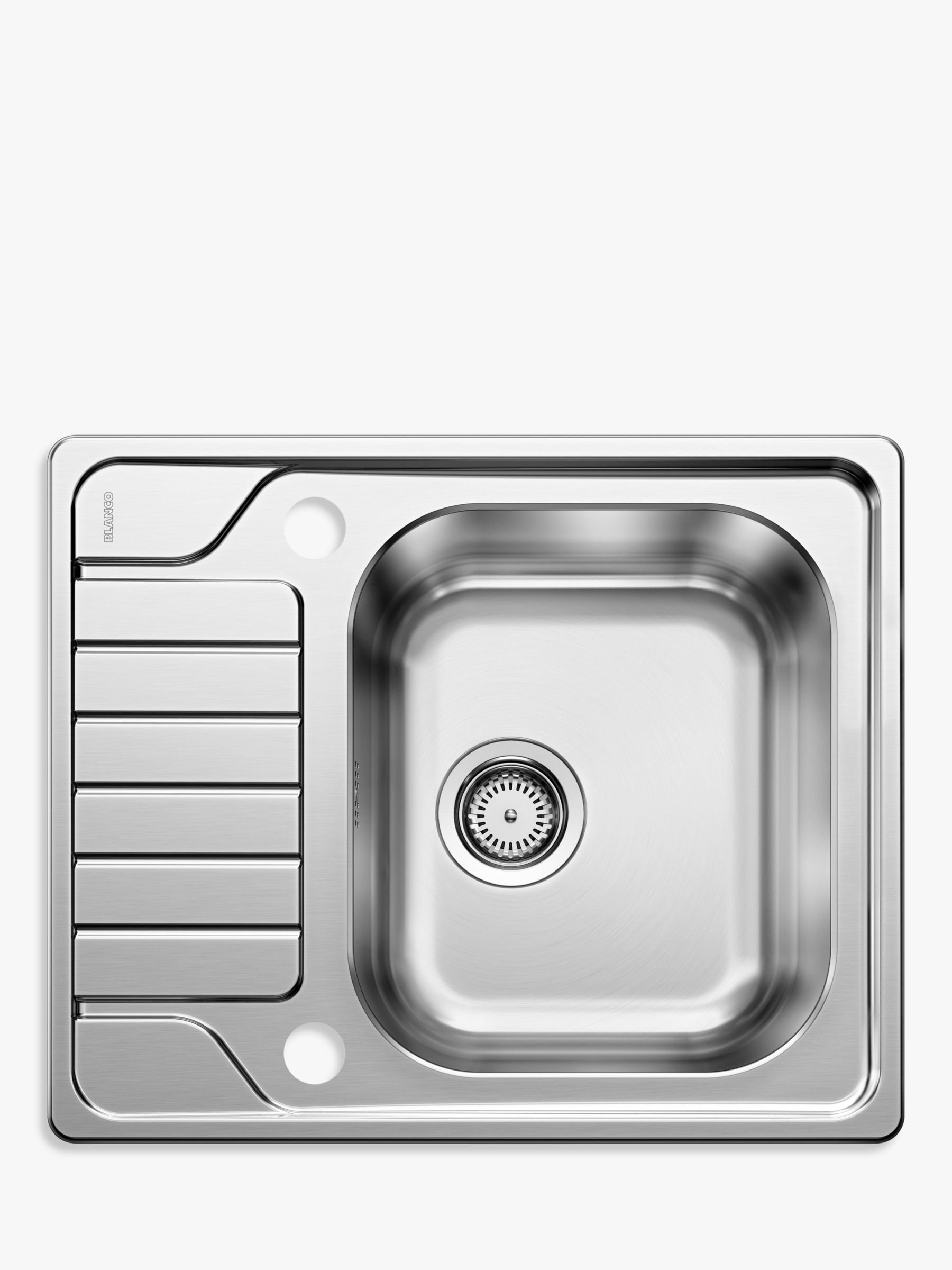 Blanco Dinas 45s Single Bowl Inset Kitchen Sink Stainless Steel