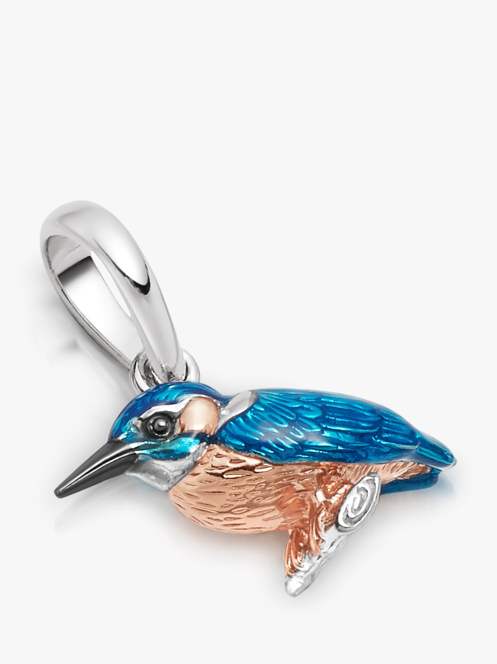 Links Of London Kingfisher Charm Multi At John Lewis Partners