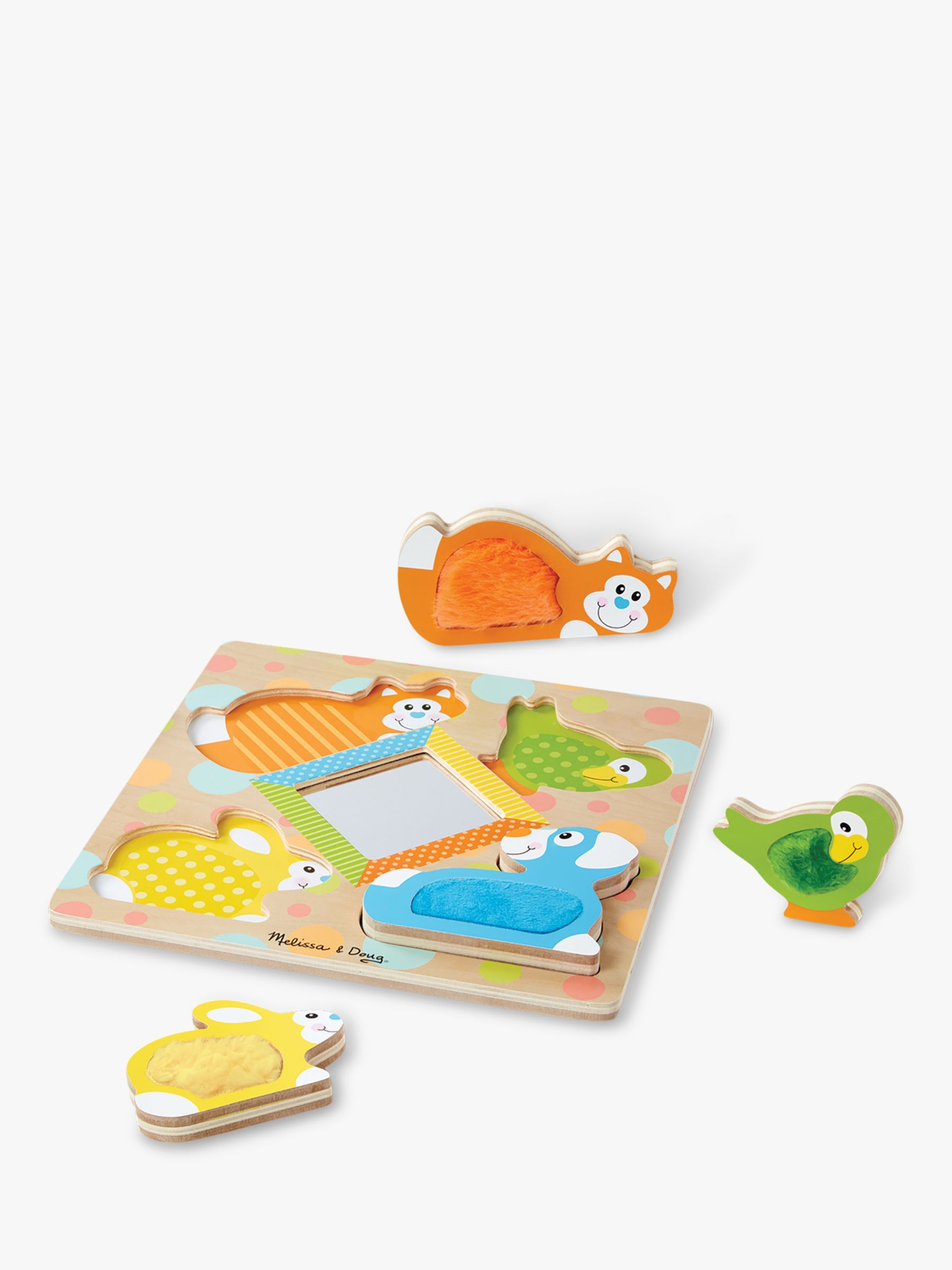 Melissa & Doug First Play Wooden Touch and Feel Peek-a-Boo Pets Puzzle review