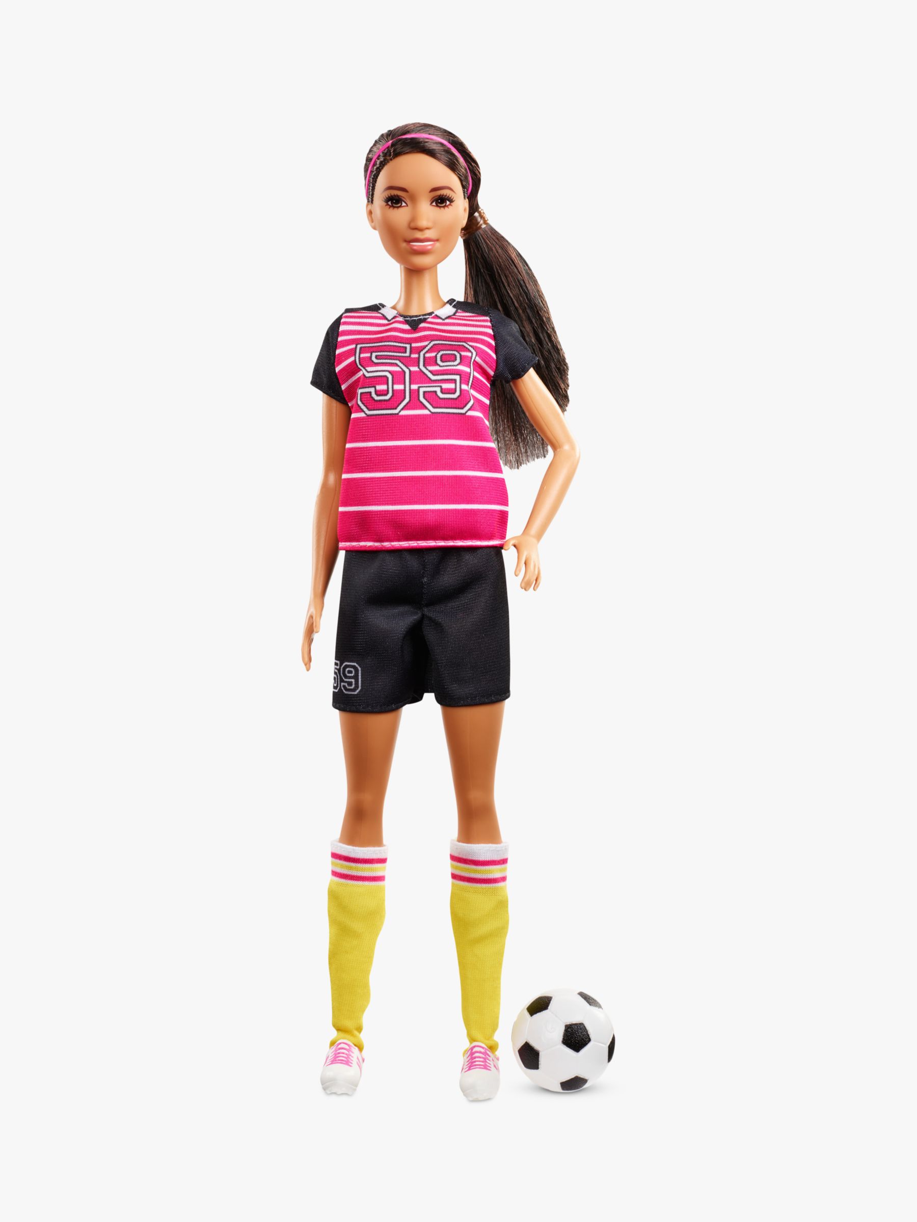 Barbie I Can Be a Footballer 60th  Anniversary  Career Doll 