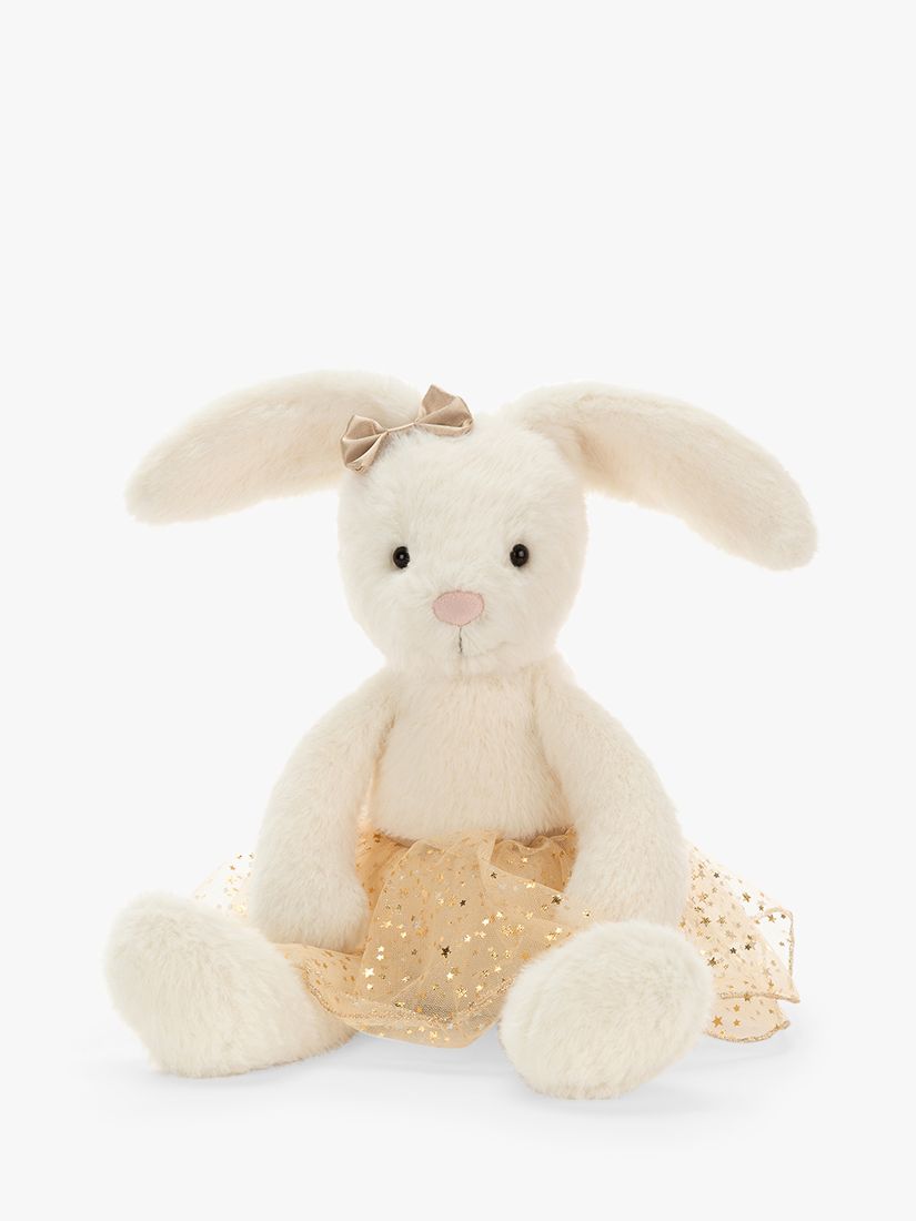 Jellycat Glistening Belle Bunny Soft Toy, Large at John Lewis & Partners