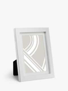 John Lewis Box Photo Frame, Silver Plated, 4 x 6" (10 x 15cm)