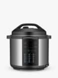 John Lewis & Partners JLPC166 Stainless Steel Electric Pressure Cooker, 4L