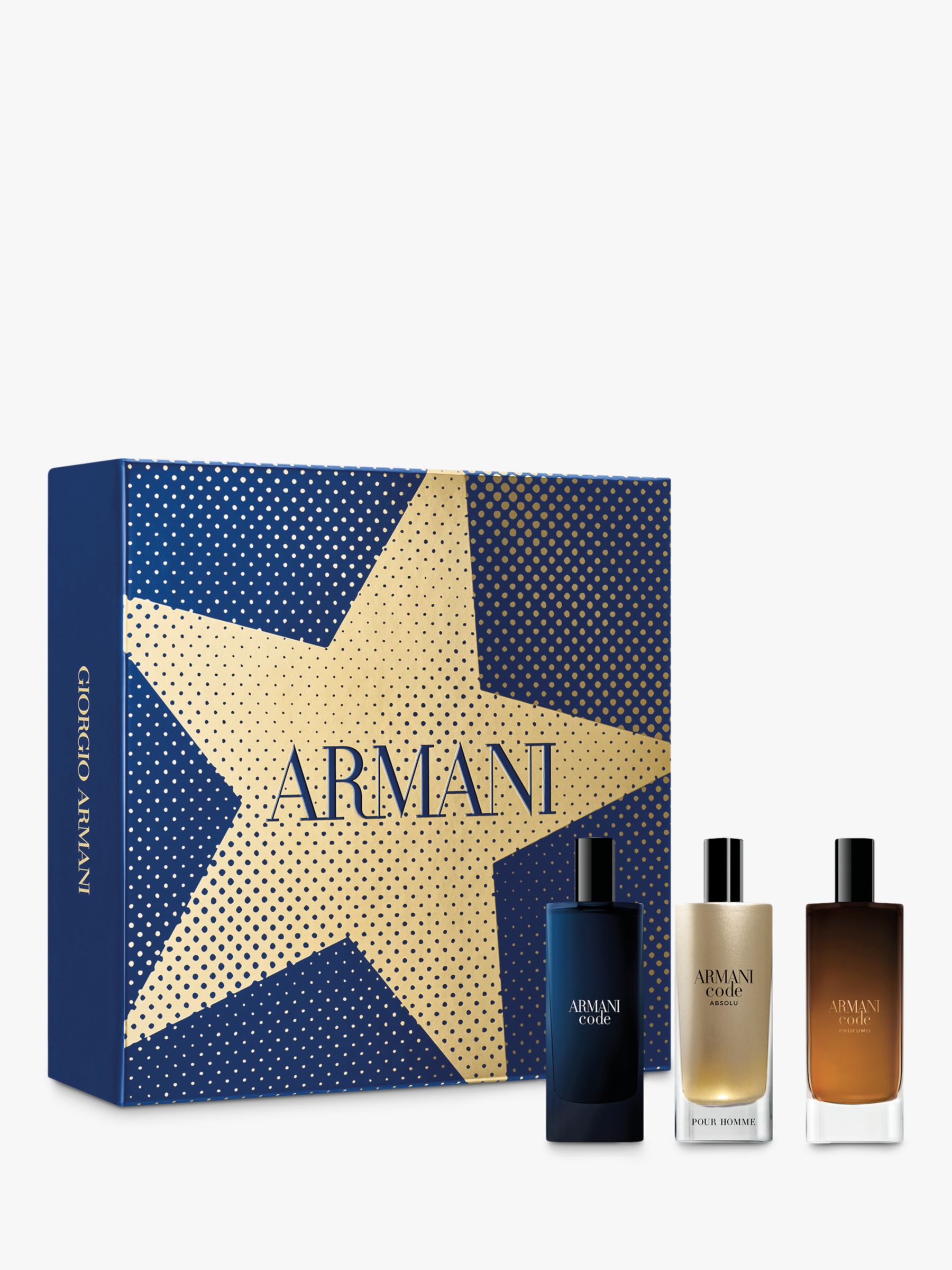 giorgio armani men's miniature fragrance gift set