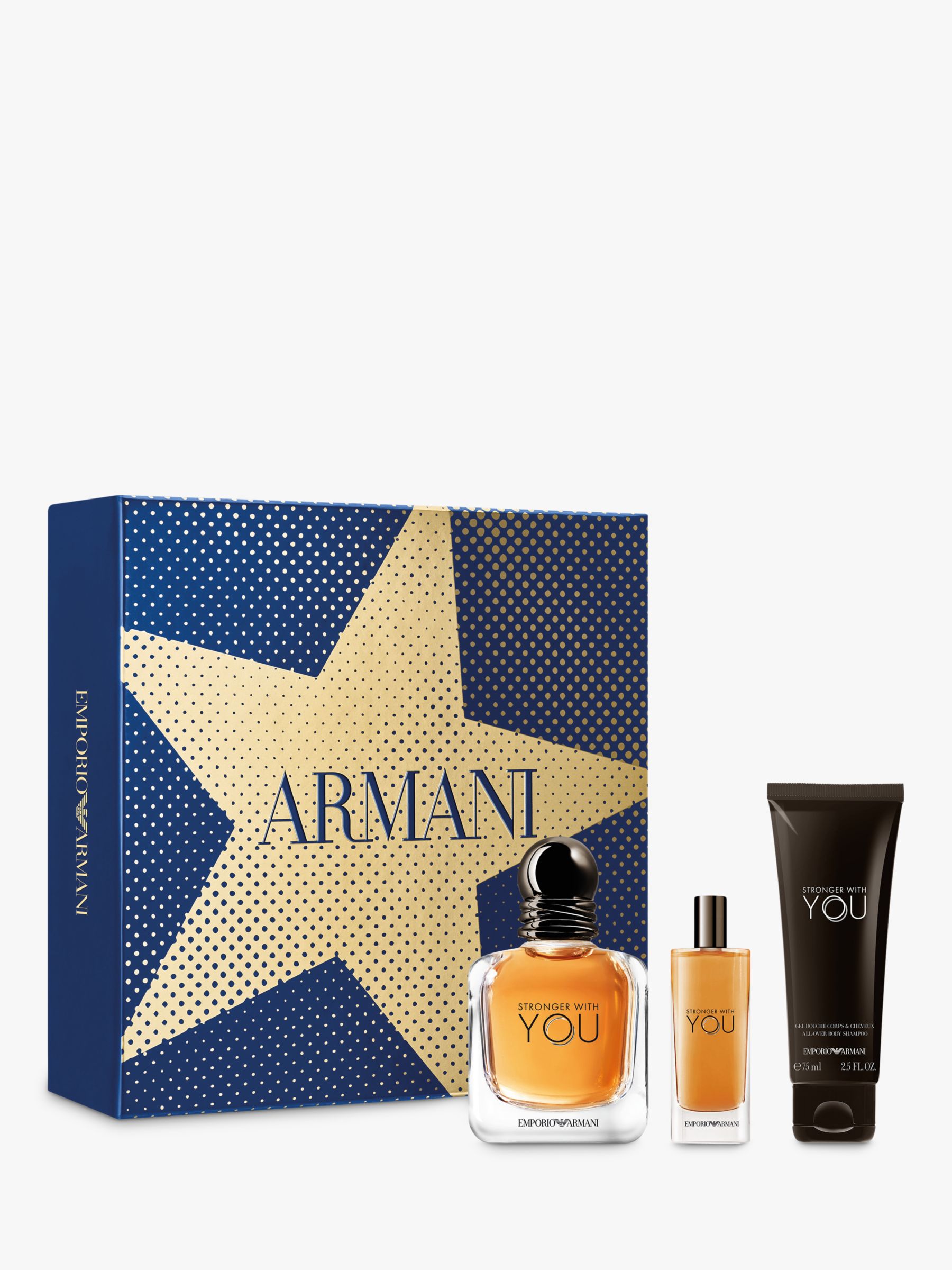 Emporio Armani Stronger With You For Men Eau de Toilette 50ml Fragrance  Gift Set