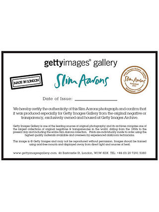 Getty Images Gallery - Slim Aarons 'Poolside Gossip' Wood Framed Print & Mount, 44.5 x 59.5cm