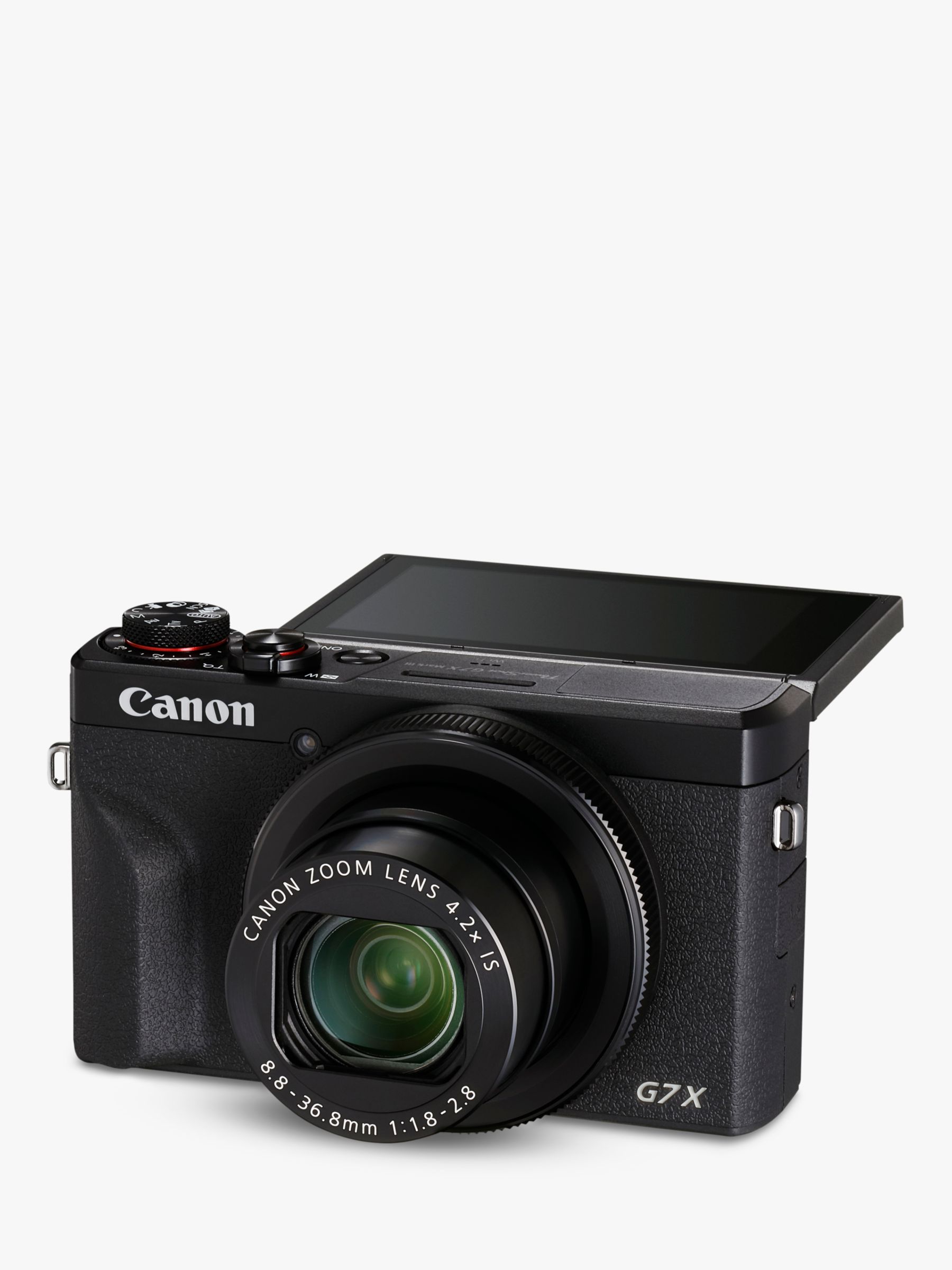 Canon PowerShot G7 X Mark III 20.1 Megapixel Compact Camera - Silver - 1  Sensor - Autofocus - 3 Touchscreen LCD - 4.2x Optical Zoom - 4x Digital