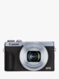 Canon PowerShot G7 X Mark III Digital Camera, 4K Ultra HD, 20.1MP, 4.2x Optical Zoom, Wi-Fi, Bluetooth, 3" Tilting Touch Screen