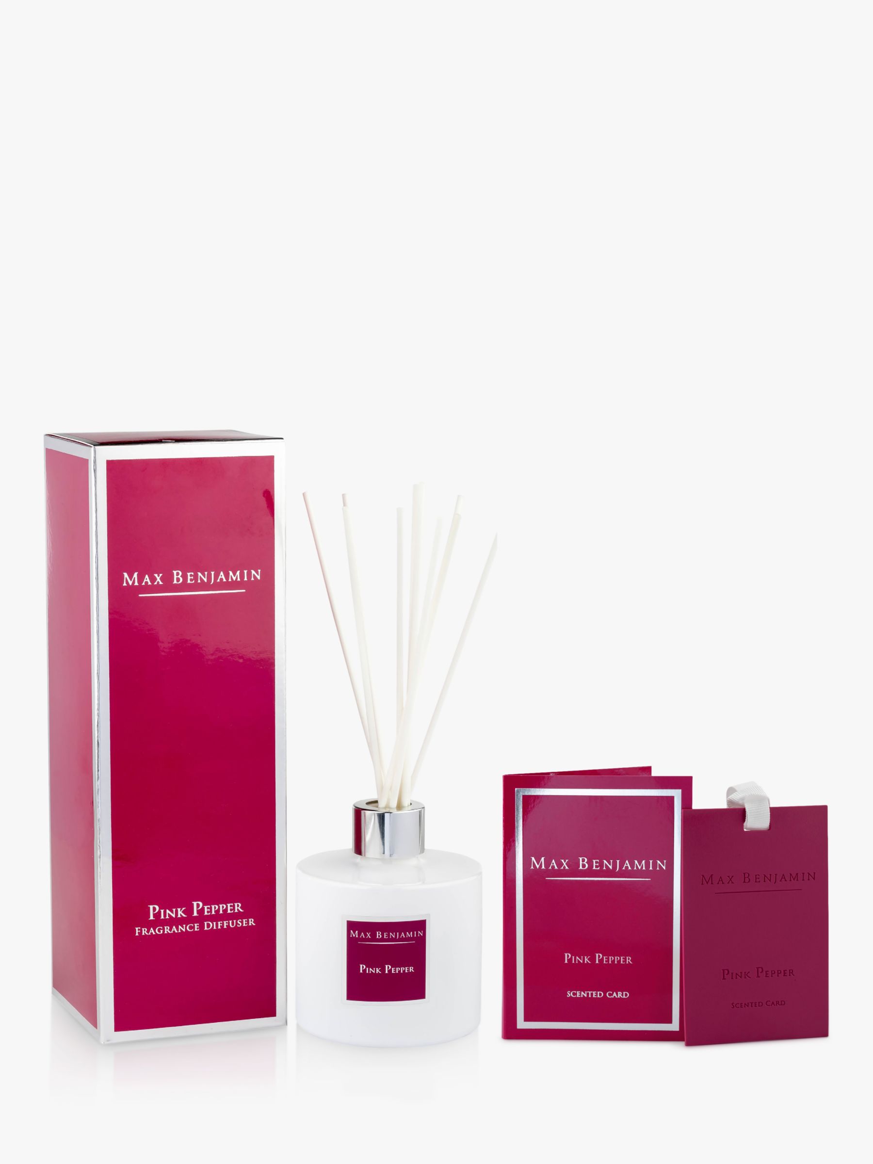 Max Benjamin Pink Pepper Reed Diffuser, 150ml