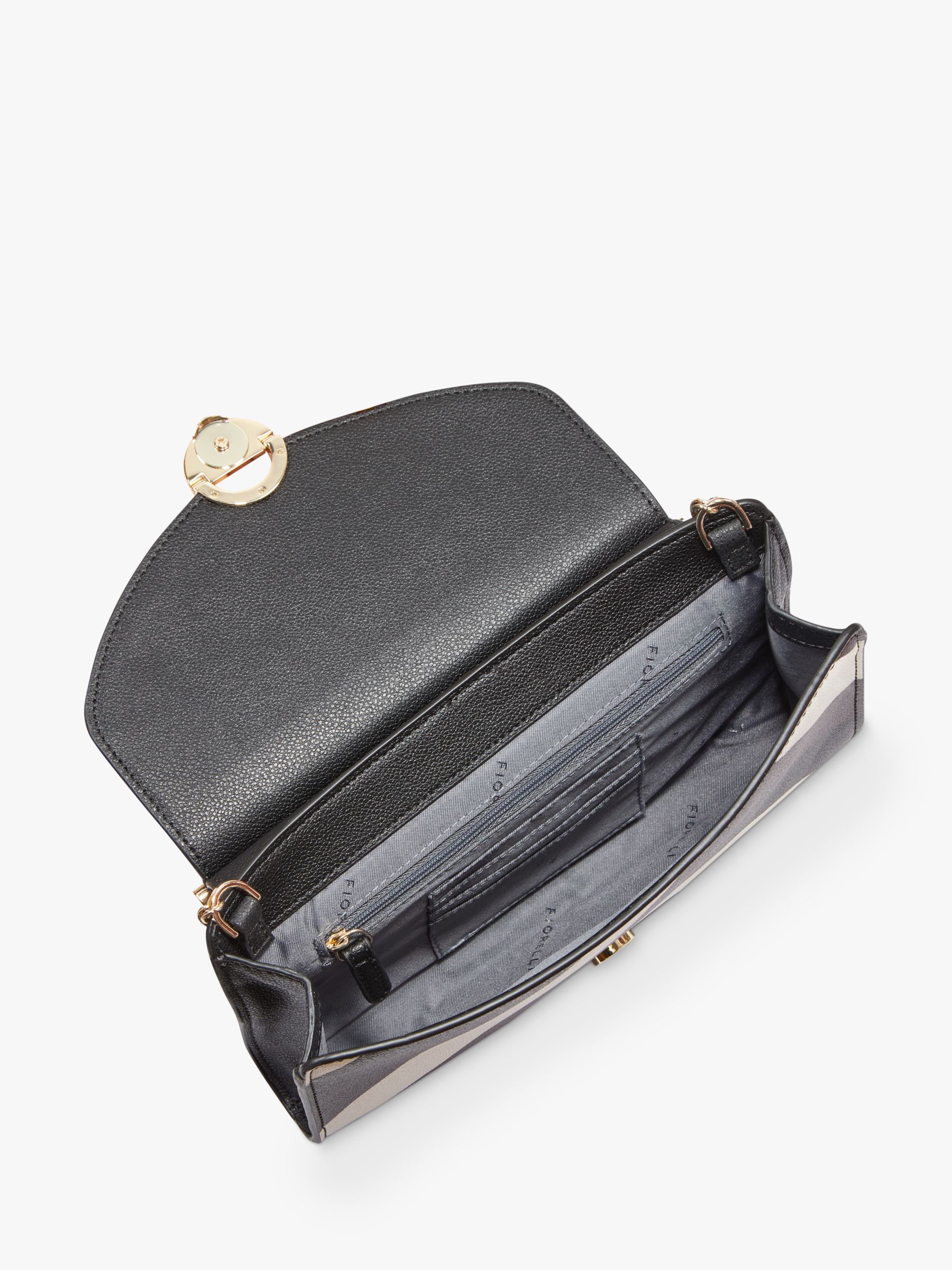 fiorelli black clutch bag