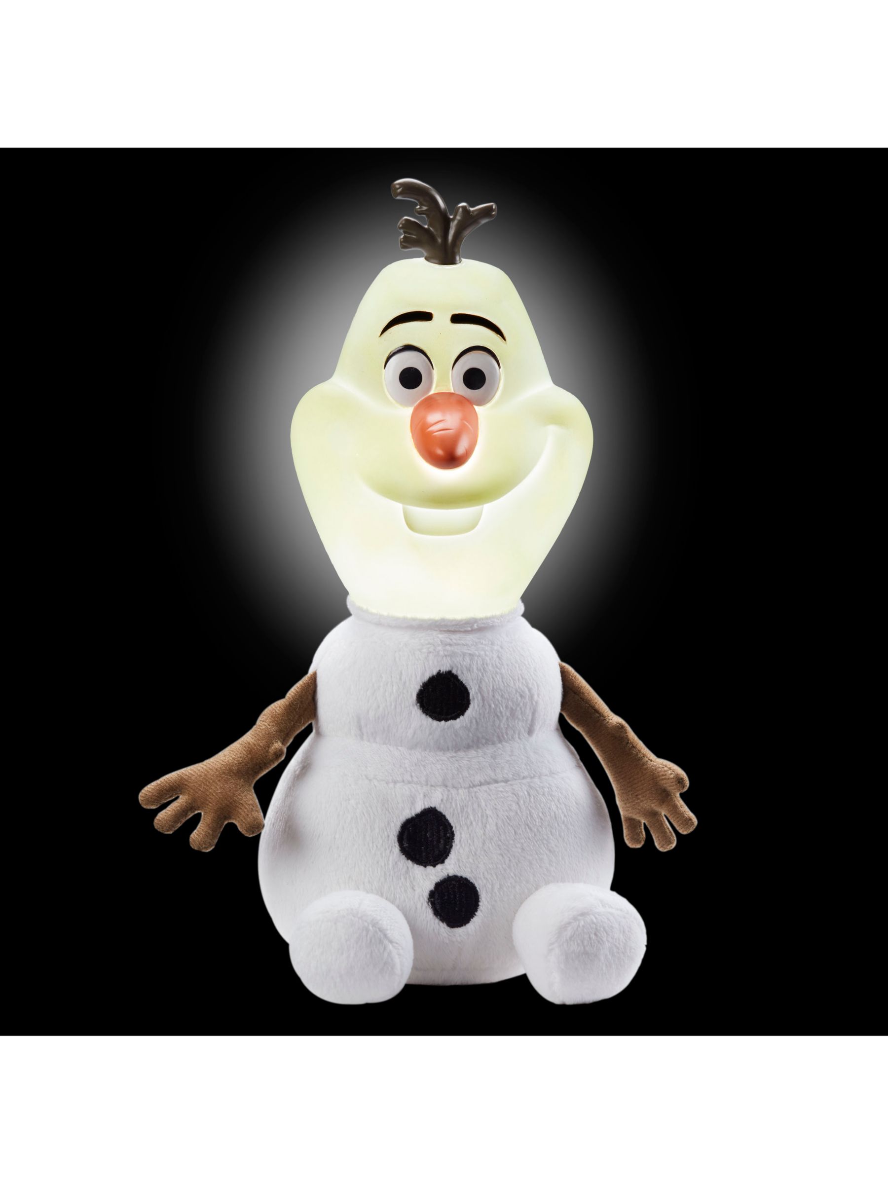 olaf plastic toy