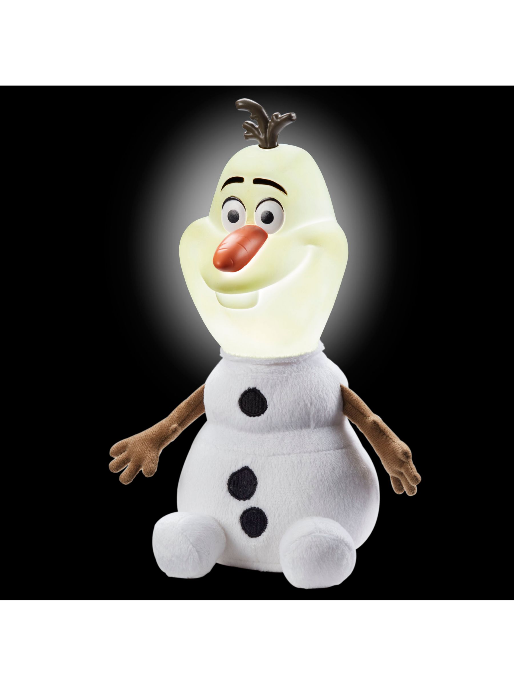 glow friends talking olaf