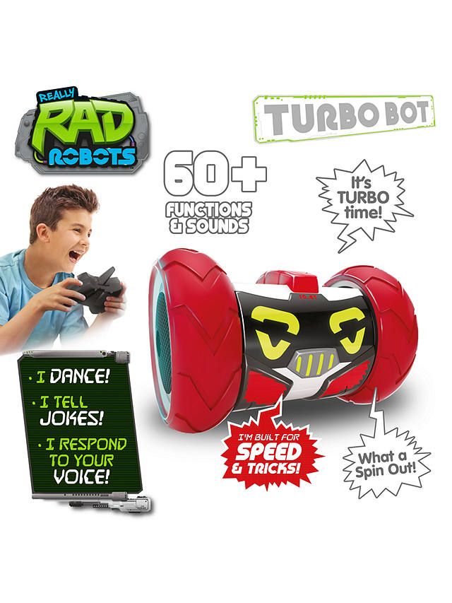 Turbo Bot With A Full Function Remote Control Including A Turbo Boost Switch _UK 