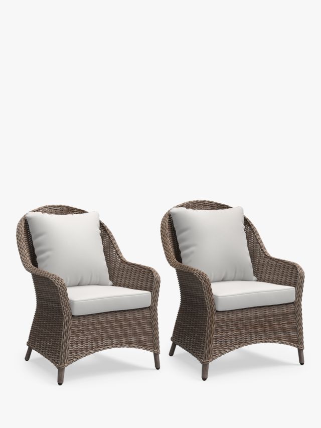 John lewis grey rattan deals garden furniture