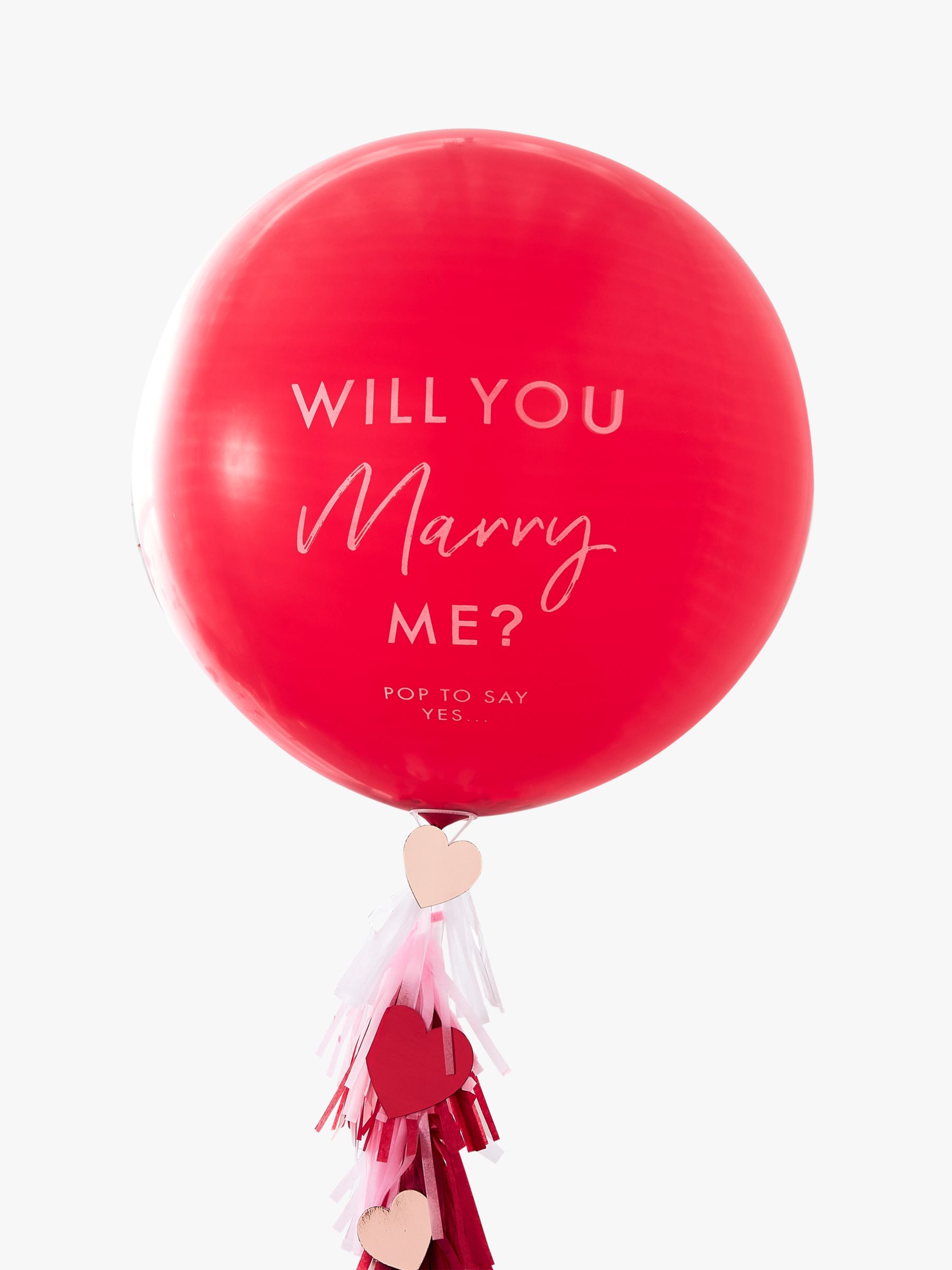 Ginger Ray Will You Marry Me Balloon review