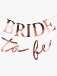 Ginger Ray Rose Gold Bride To Be Bunting