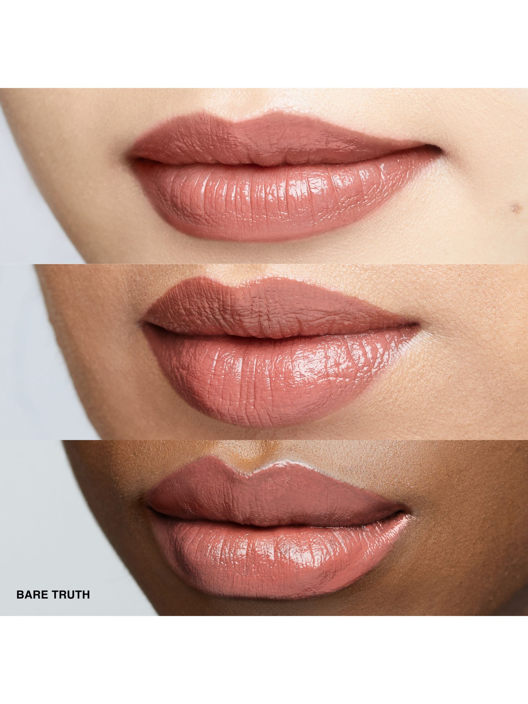 Bobbi Brown Luxe Shine Intense Lipstick, Bare Truth 3