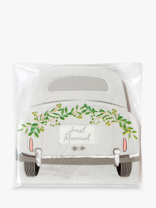 Talking Tables Just Married Car Disposable Napkins, Pack of 16