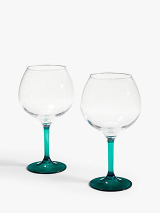John Lewis & Partners Acrylic Gin Balloon Glass, Set of 2