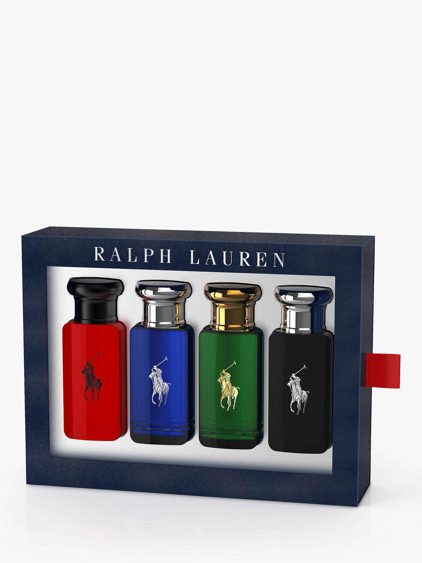 Ralph Lauren The World Of Polo Miniatures Fragrance Gift Set, 4 X 15ml