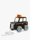 Orange Tree Baby London Cab Pull Along Wooden Toy, Black