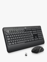 Logitech MK540 Wireless Keyboard and Mouse, Black