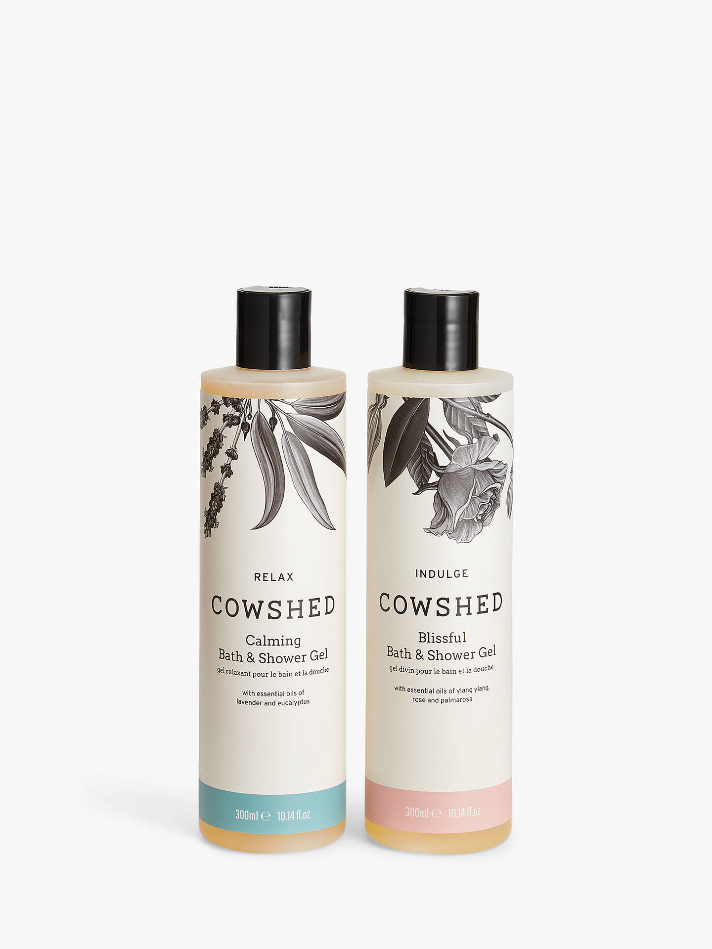 Cowshed Christmas Bath & Shower Gel Duo Bodycare Gift Set at John Lewis & Partners