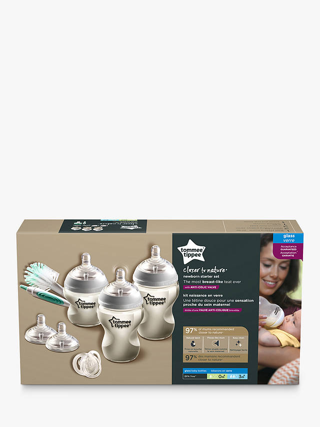 Tommee Tippee Closer to Nature Glass Bottle Starter Kit