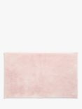 John Lewis Non Slip Cotton Bath Mat, Pale Pink