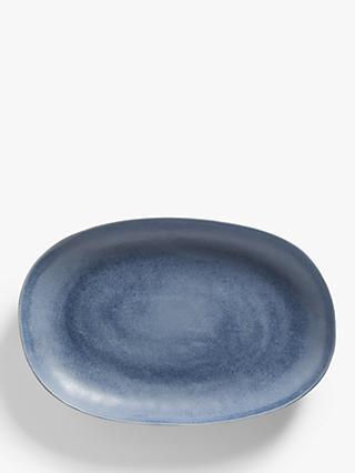 Urban Lifestyle 6 x Tapas//Antipasti//Mezze Plates Serving Plates Snack Plates Porcelain Dark Blue Navy Blue