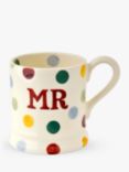 Emma Bridgewater Polka Dot Mr & Mrs Mugs, Set of 2, 300ml, Multi