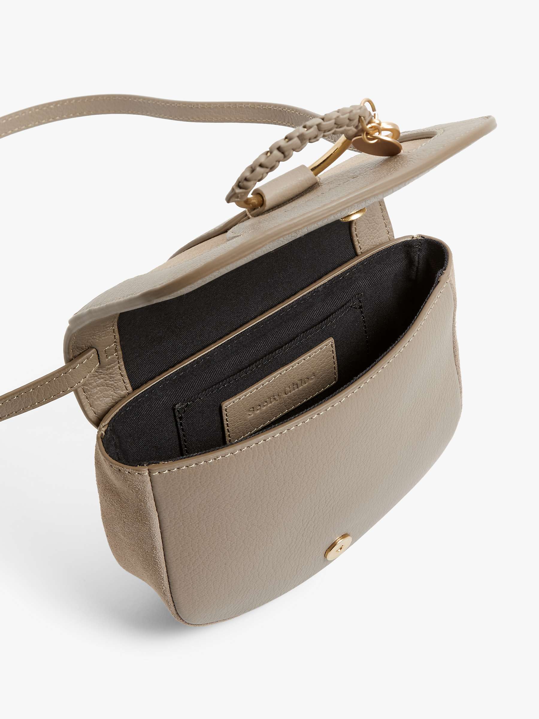 Buy See By Chloé Mini Hana Suede Leather Satchel Bag Online at johnlewis.com