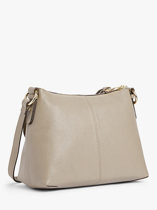 See By Chloé Joan Suede Leather Small Satchel Bag, Motty Grey 