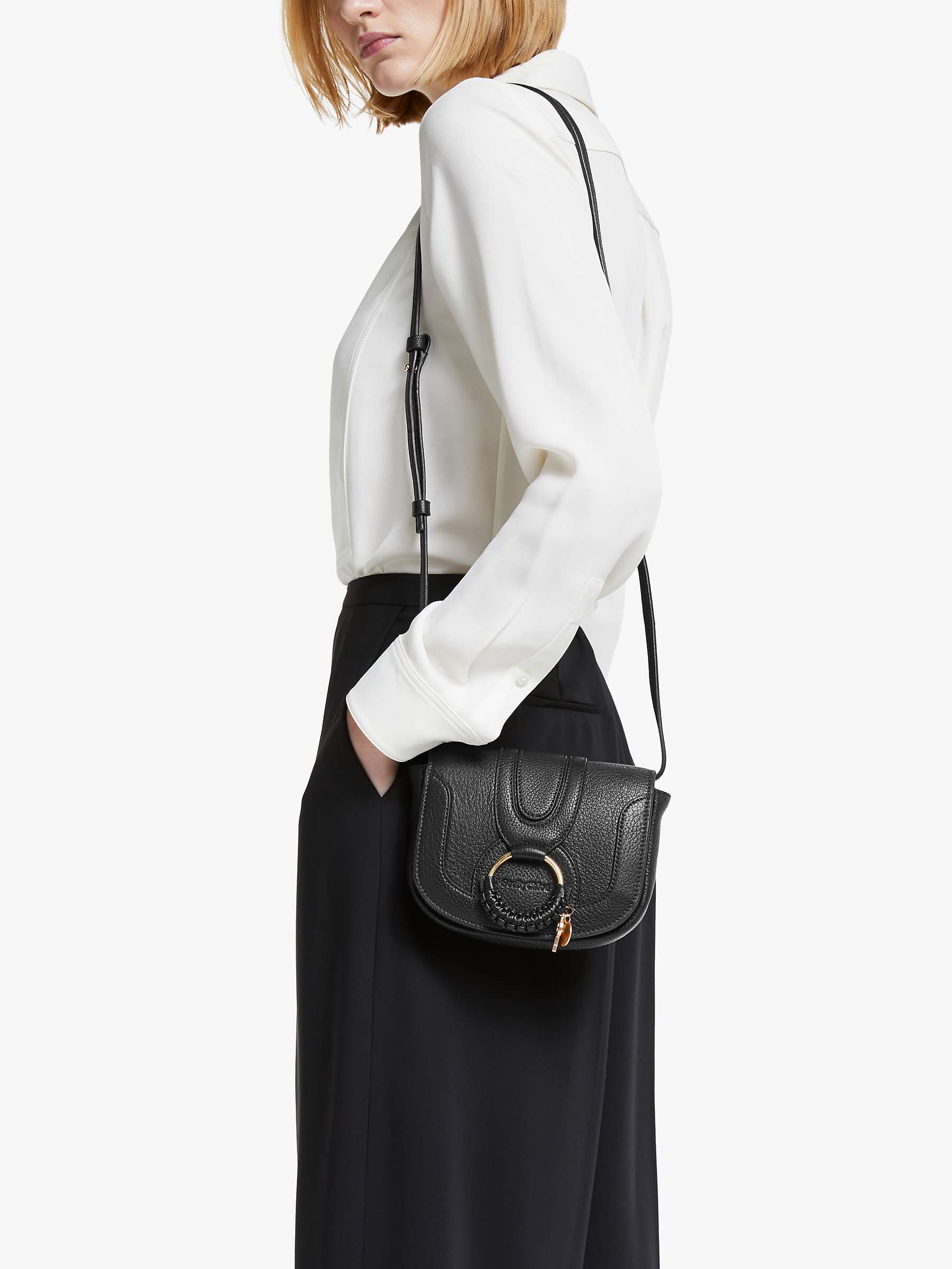 Buy See By Chloé Mini Hana Leather Satchel Bag Online at johnlewis.com