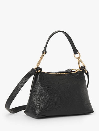 See By Chloé Joan Leather Suede Mini Satchel Bag, Black 