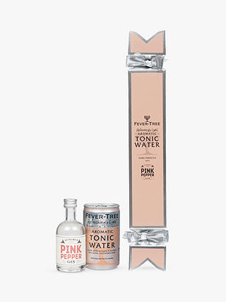 Fevertree Audemus Pink Pepper Gin and Aromatic Tonic Water Cracker, 5cl & 150ml