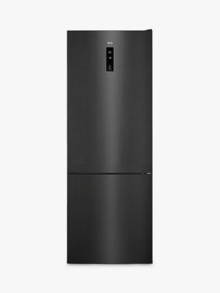 AEG 7000 CB73423TY Freestanding 60/40 Fridge Freezer, 60cm Wide, Dark Grey