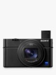 Sony Cyber-shot DSC-RX100 VII Camera, 4K, 20.1MP, 8x Optical Zoom, Wi-Fi, Bluetooth, NFC, OLED EVF, 3" Tiltable Touch Screen