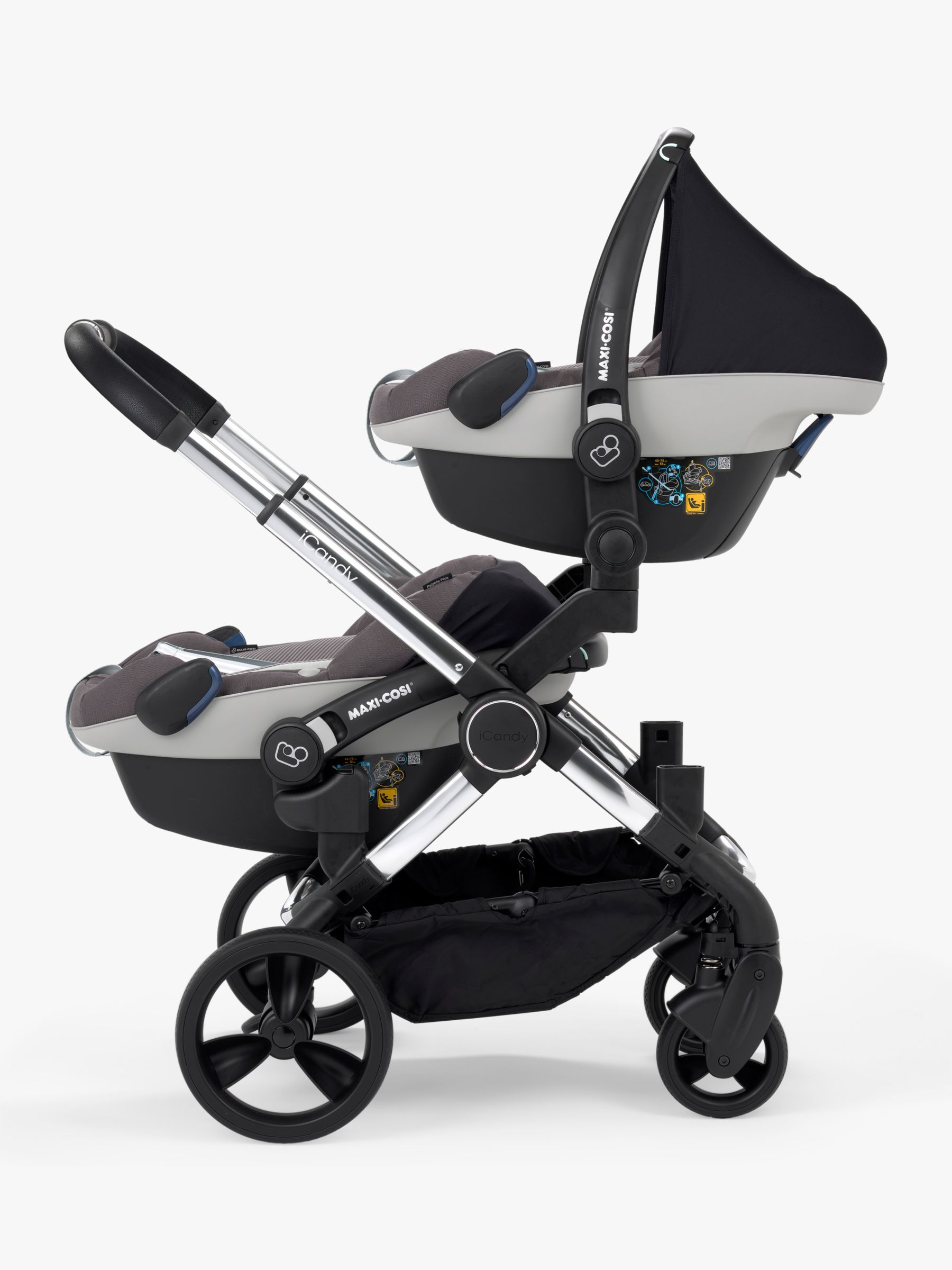 icandy double buggy peach