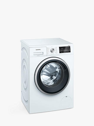 Siemens iQ500 WM14T488GB Freestanding Washing Machine, 8kg Load, 1400rpm Spin, White