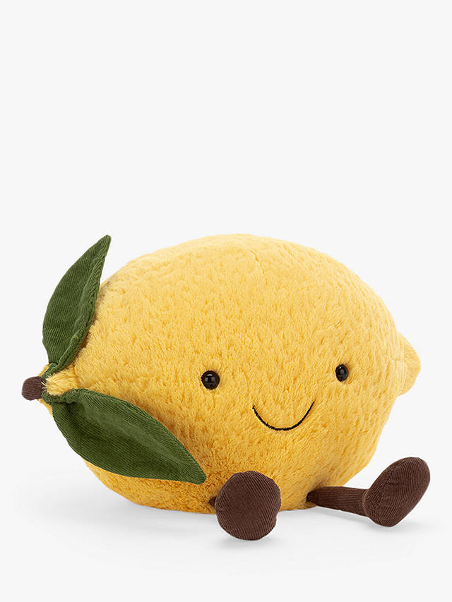 Jellycat Amuseable Lemon Soft Toy, Medium
