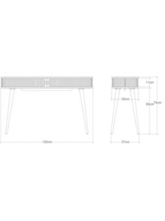 Grayson storage console deals table