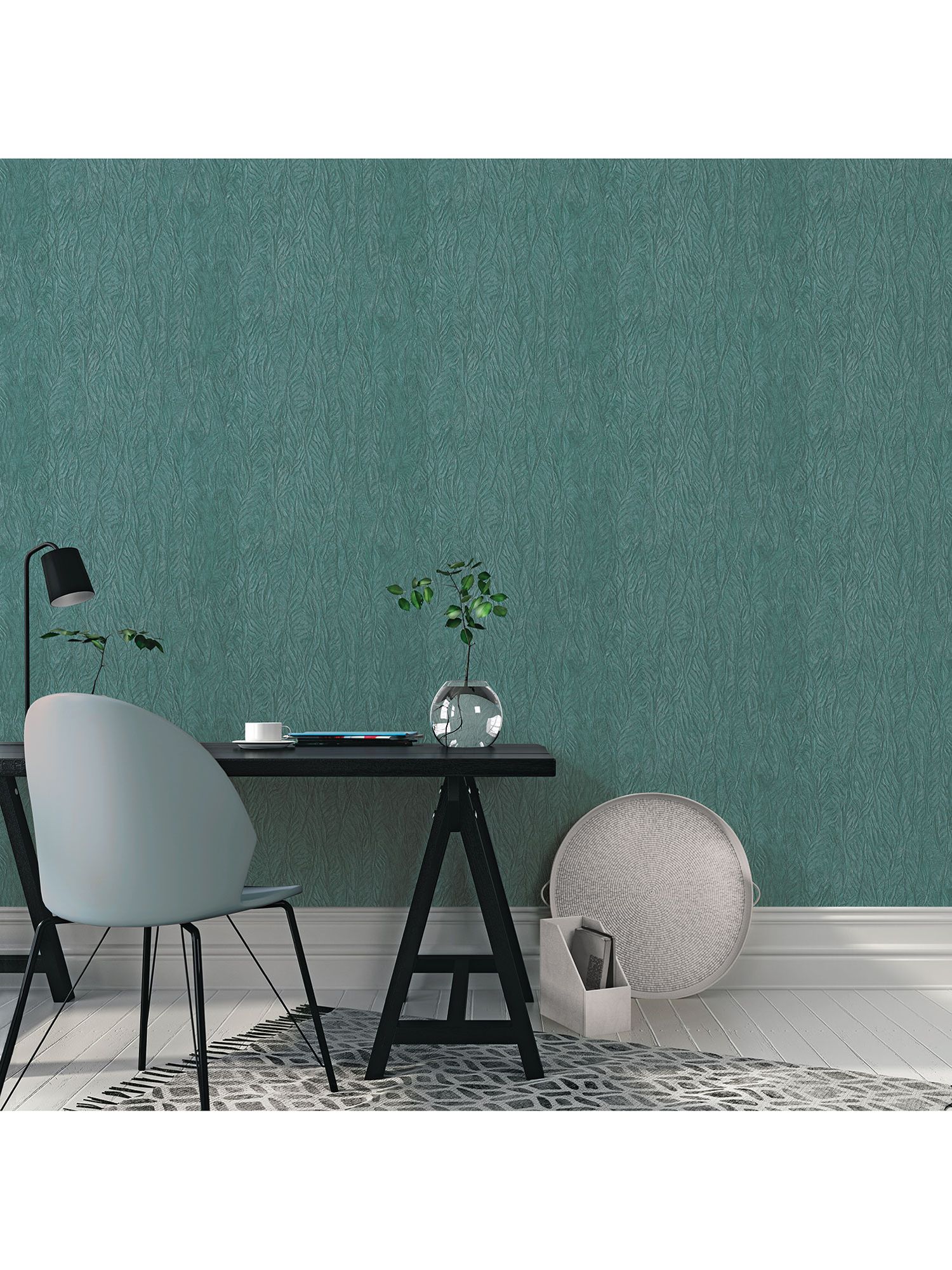 Galerie Leaf Emboss Wallpaper, G67813