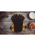 Ooni Heat-Resistant Leather Pizza Oven & BBQ Gloves, Black